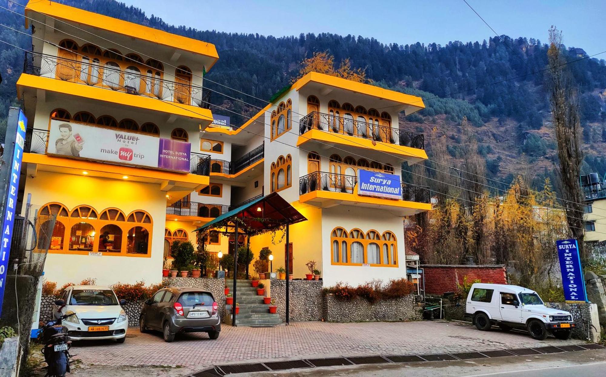 Surya International Hotel Manali Near Mall Road Ngoại thất bức ảnh