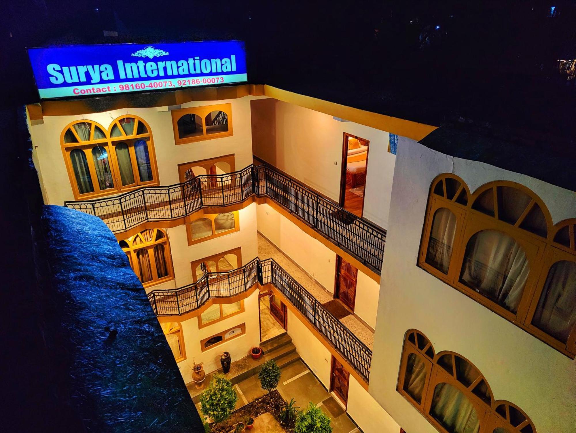 Surya International Hotel Manali Near Mall Road Ngoại thất bức ảnh